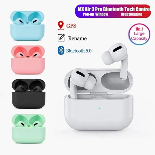MX Air 3 Pro TWS – Premium Wireless Earbuds with Touch Control