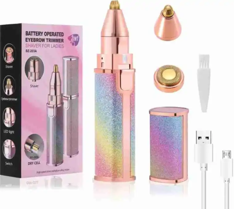 2-in-1 Rechargeable Ladies Trimmer