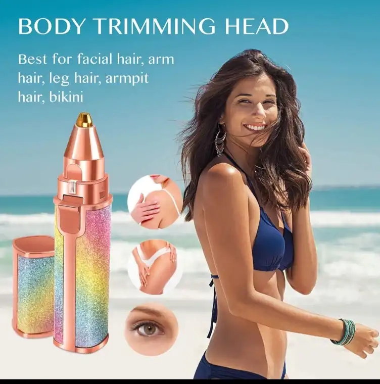 2-in-1 Rechargeable Ladies Trimmer