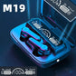 M19 TWS Earbuds with 3500mAh Power Bank – HiFi Sound & LED Display
