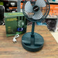 Portable Telescopic Folding Fan – USB Rechargeable