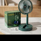 Portable Telescopic Folding Fan – USB Rechargeable