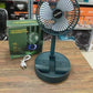 Portable Telescopic Folding Fan – USB Rechargeable